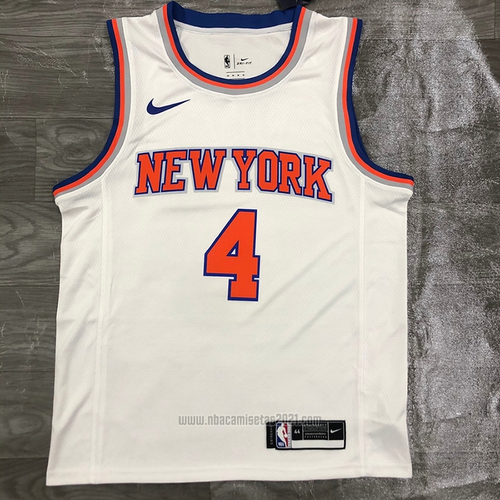 Camiseta New York Knicks Derrick Rose #4 Association Blanco